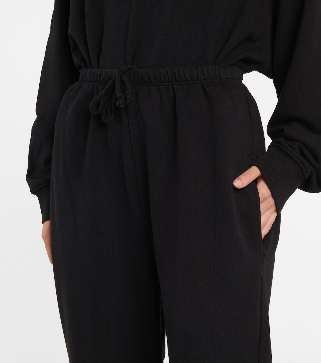 Britt cotton sweatpants | Velvet
