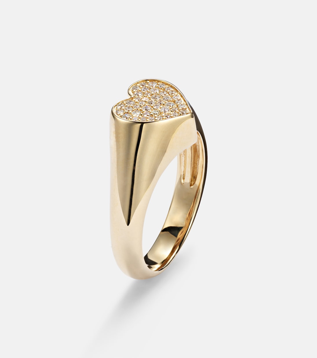 Ring aus 14kt Gelbgold mit Diamanten | Sydney Evan