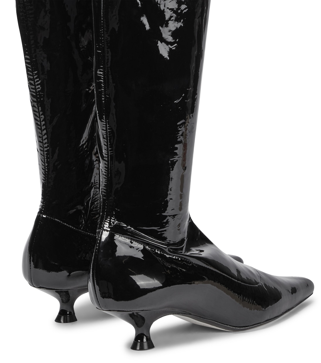 Botas mosqueteras Volos de charol | Khaite
