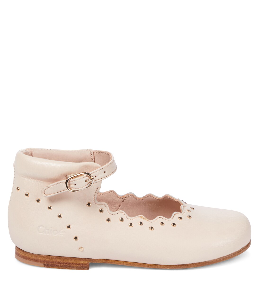 Ballerinas aus Leder | Chloé Kids