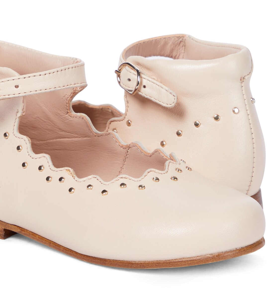 Ballerinas aus Leder | Chloé Kids