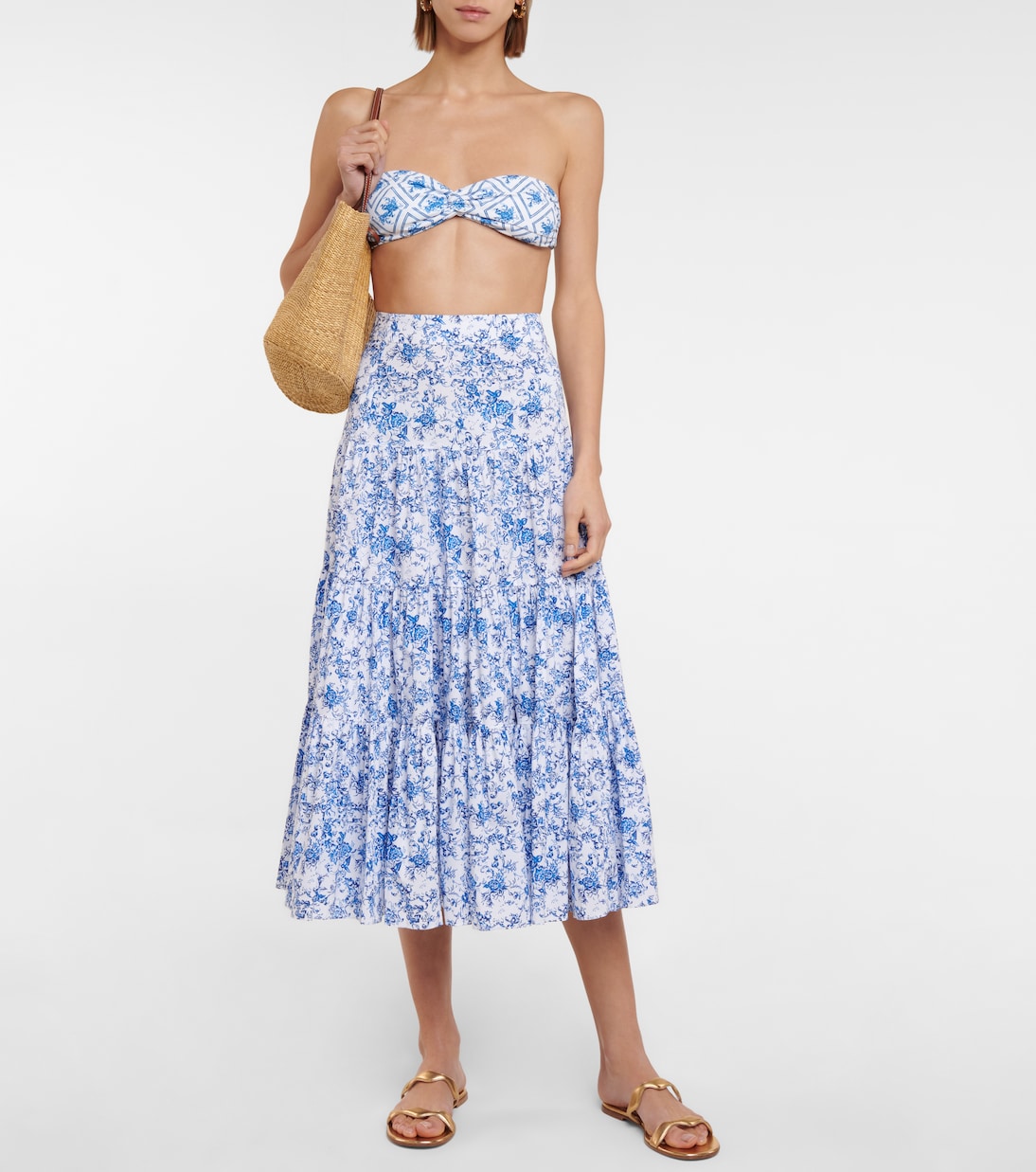 Evie bandeau bikini top | Caroline Constas