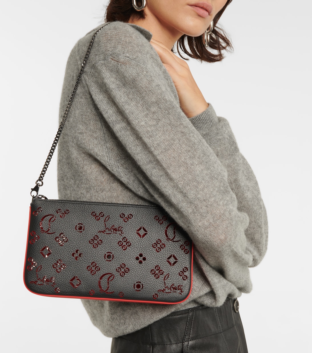 Clutch Loubila in pelle | Christian Louboutin