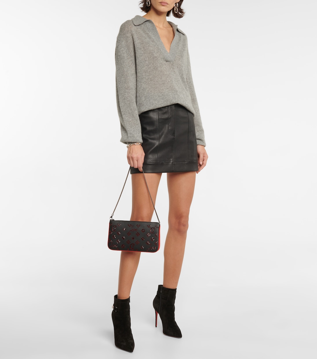 Clutch Loubila in pelle | Christian Louboutin