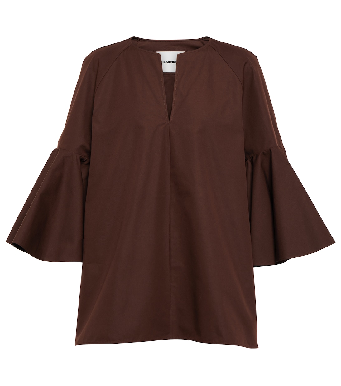 Bluse aus Baumwollpopeline | Jil Sander