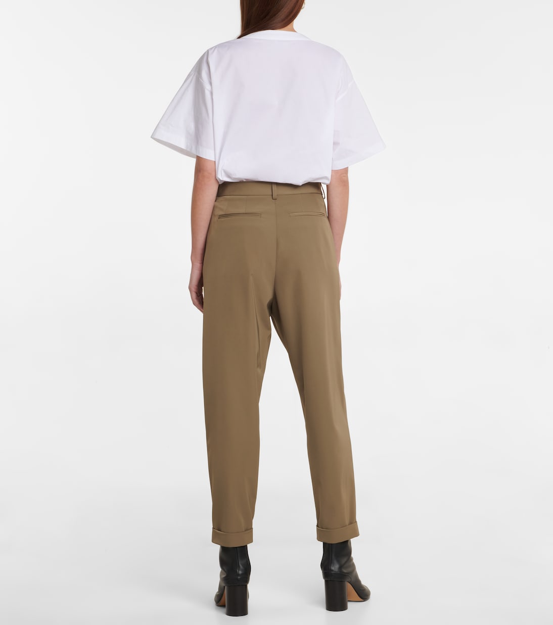 Pantalon droit à taille haute | MM6 Maison Margiela