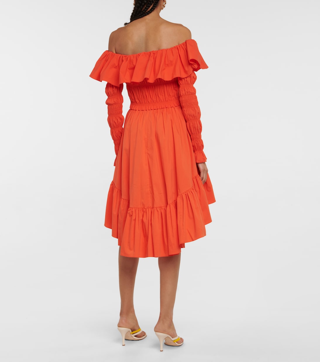 Crop top Lydia con hombros descubiertos | Caroline Constas