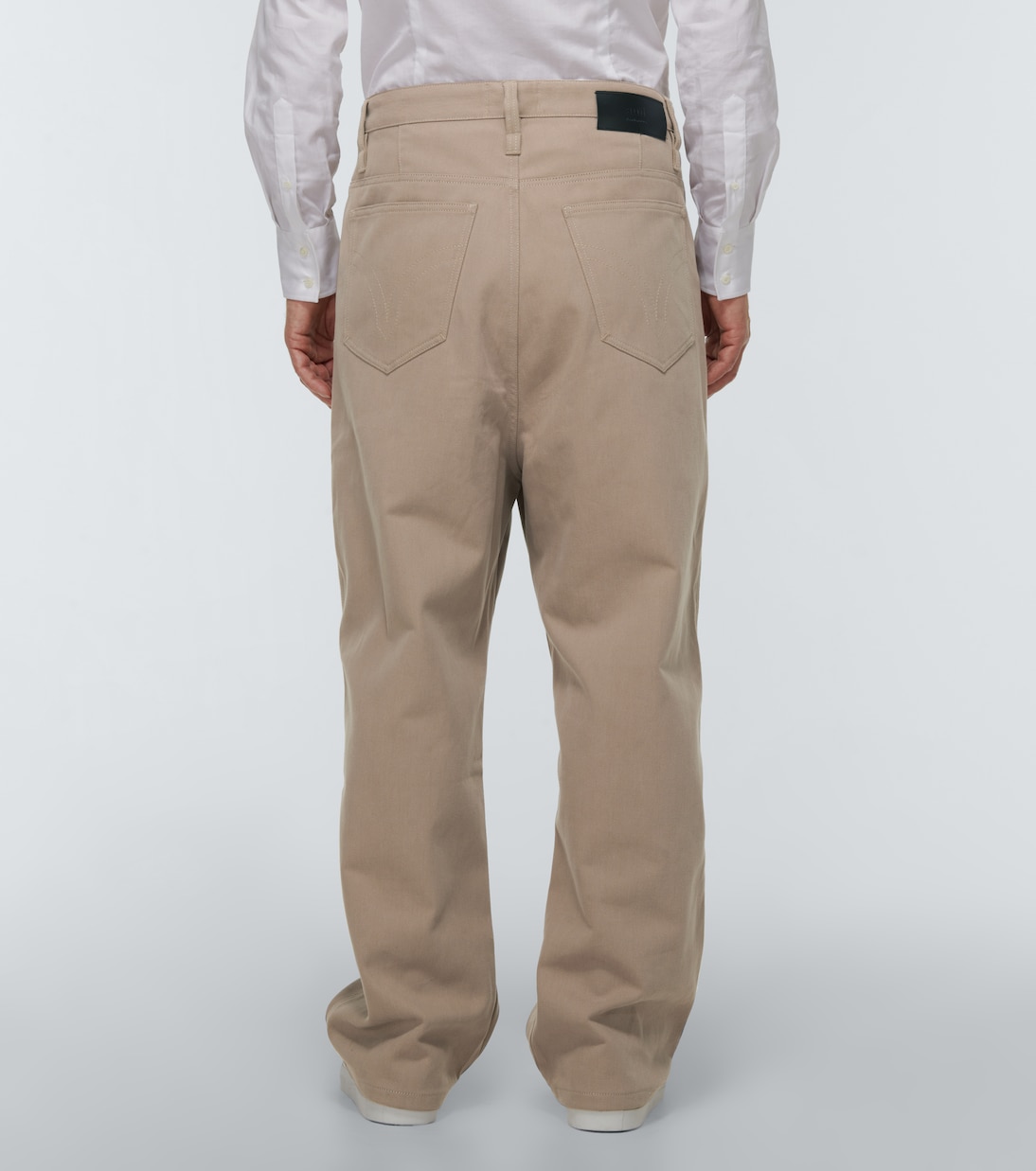 Gerade Hose Alex Fit aus Gabardine | Ami Paris