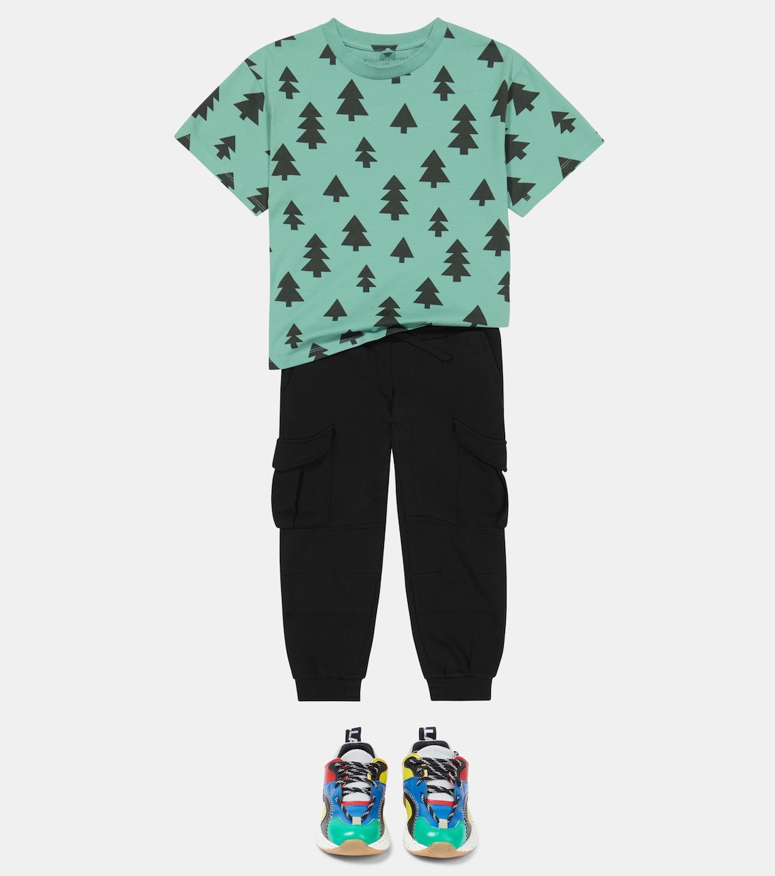 Camiseta de algodón estampada | Stella McCartney Kids