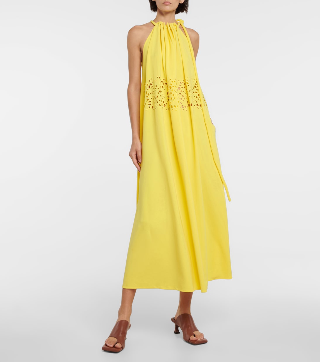 Maxikleid aus Crêpe | Proenza Schouler