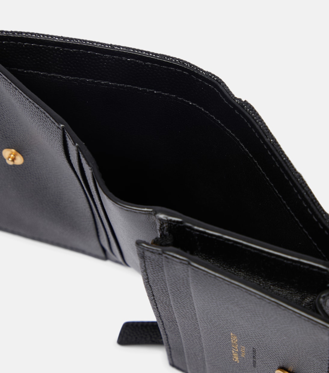 Cassandre leather flap card case | Saint Laurent