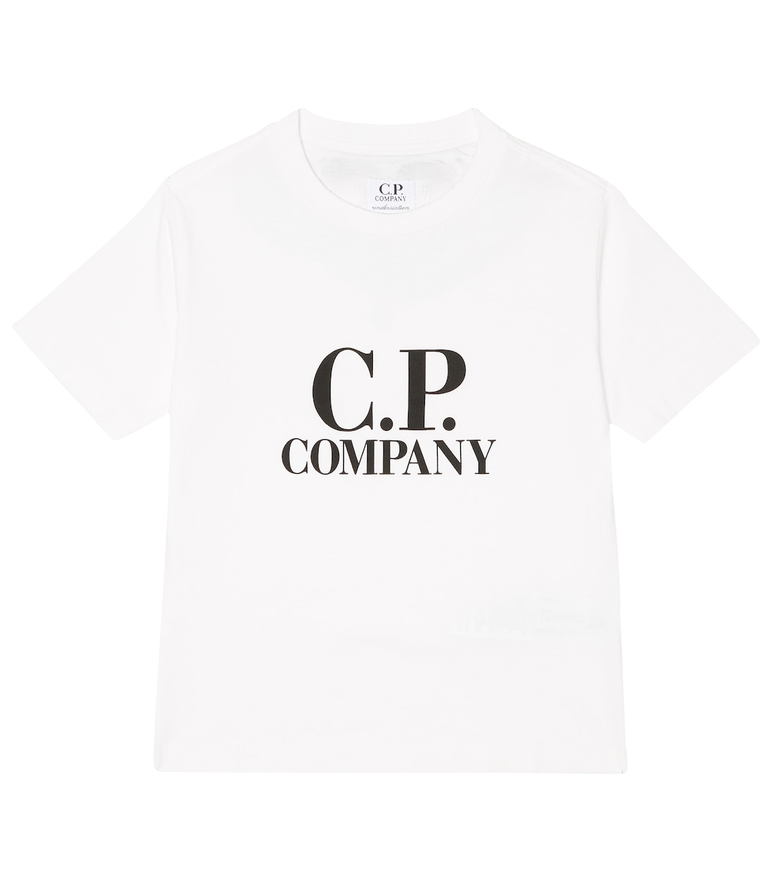 로고 프린트 코튼 저지 티셔츠 | C.P. Company Kids