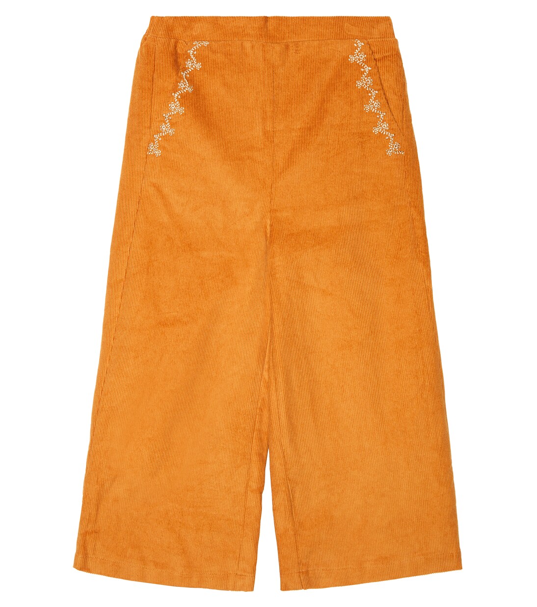 Flor embroidered cotton pants | Louise Misha