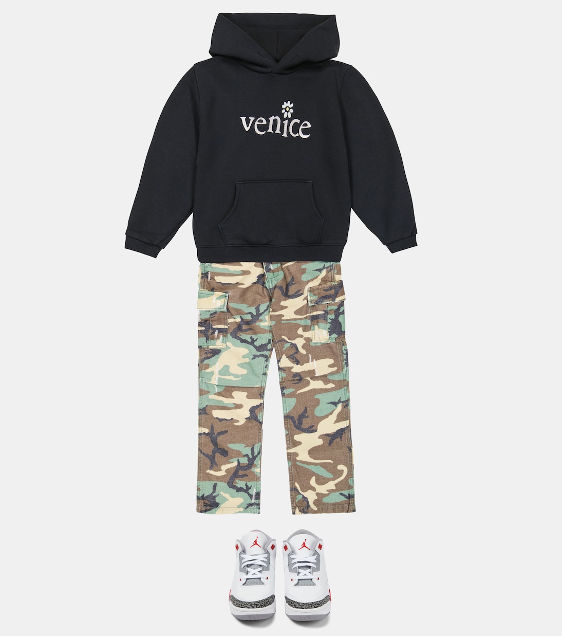 Hoodie aus einem Baumwollgemisch | ERL Kids