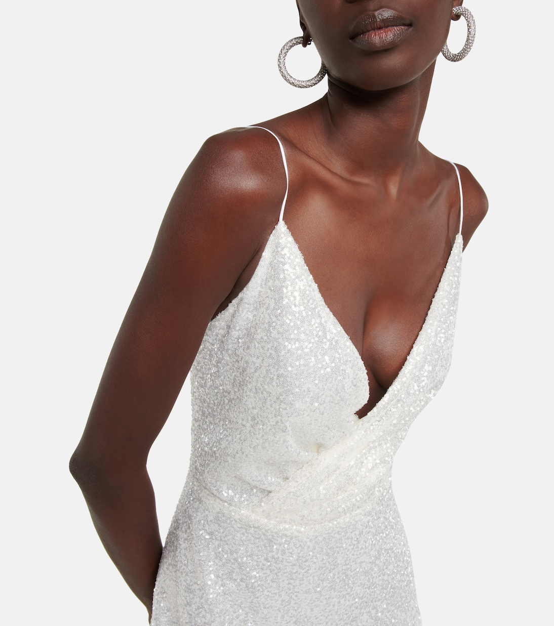 Abito lungo Kristina in tulle | Costarellos