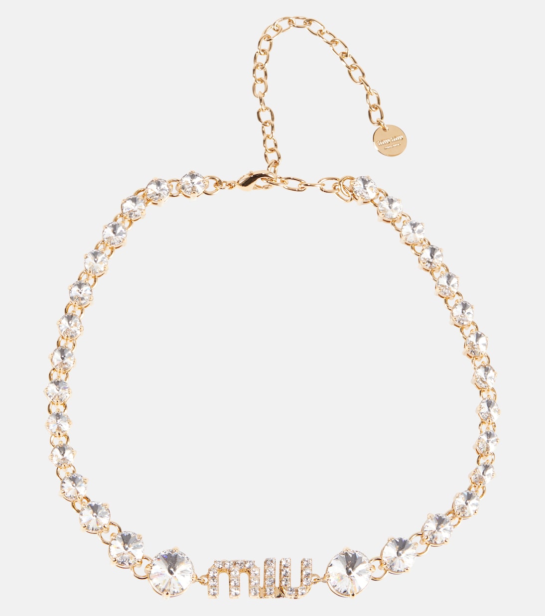 Choker mit Kristallen | Miu Miu