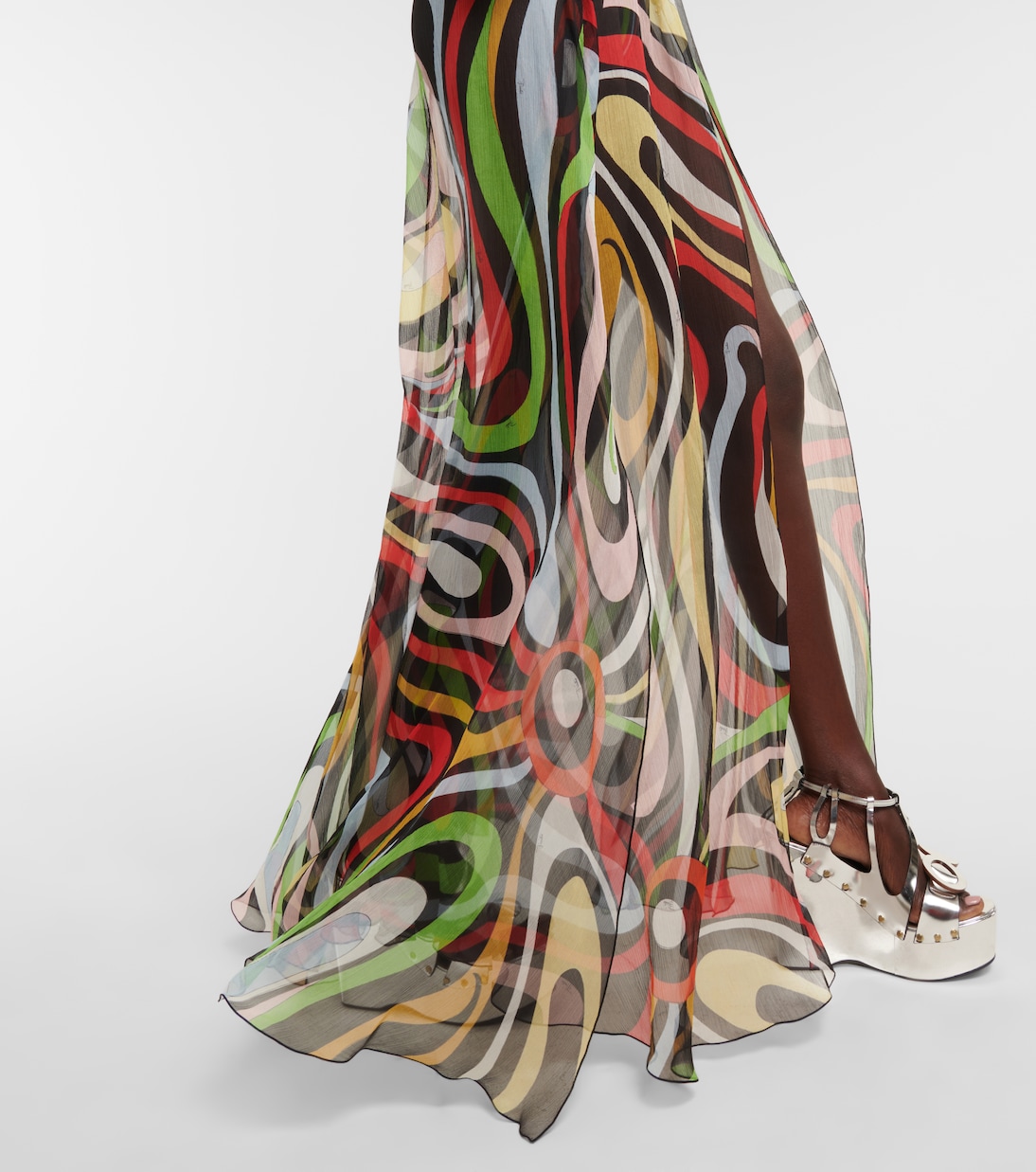 Marmo silk beach cover-up | Pucci