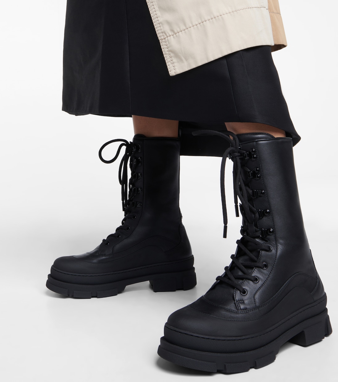 Stivaletti Aldea con zeppa in pelle | Jimmy Choo