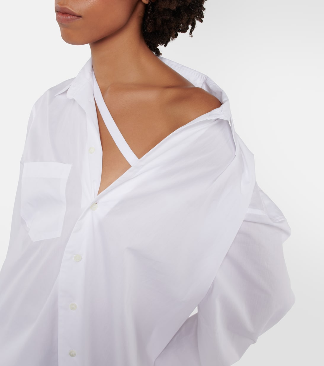 Henrietta cotton shirt dress | Ann Demeulemeester
