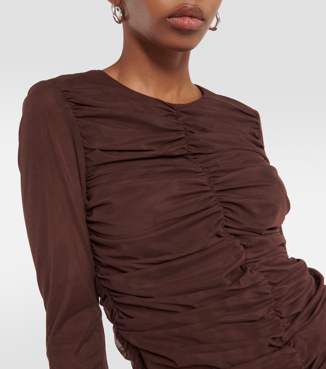 Top Jacques aus Mesh | SIR