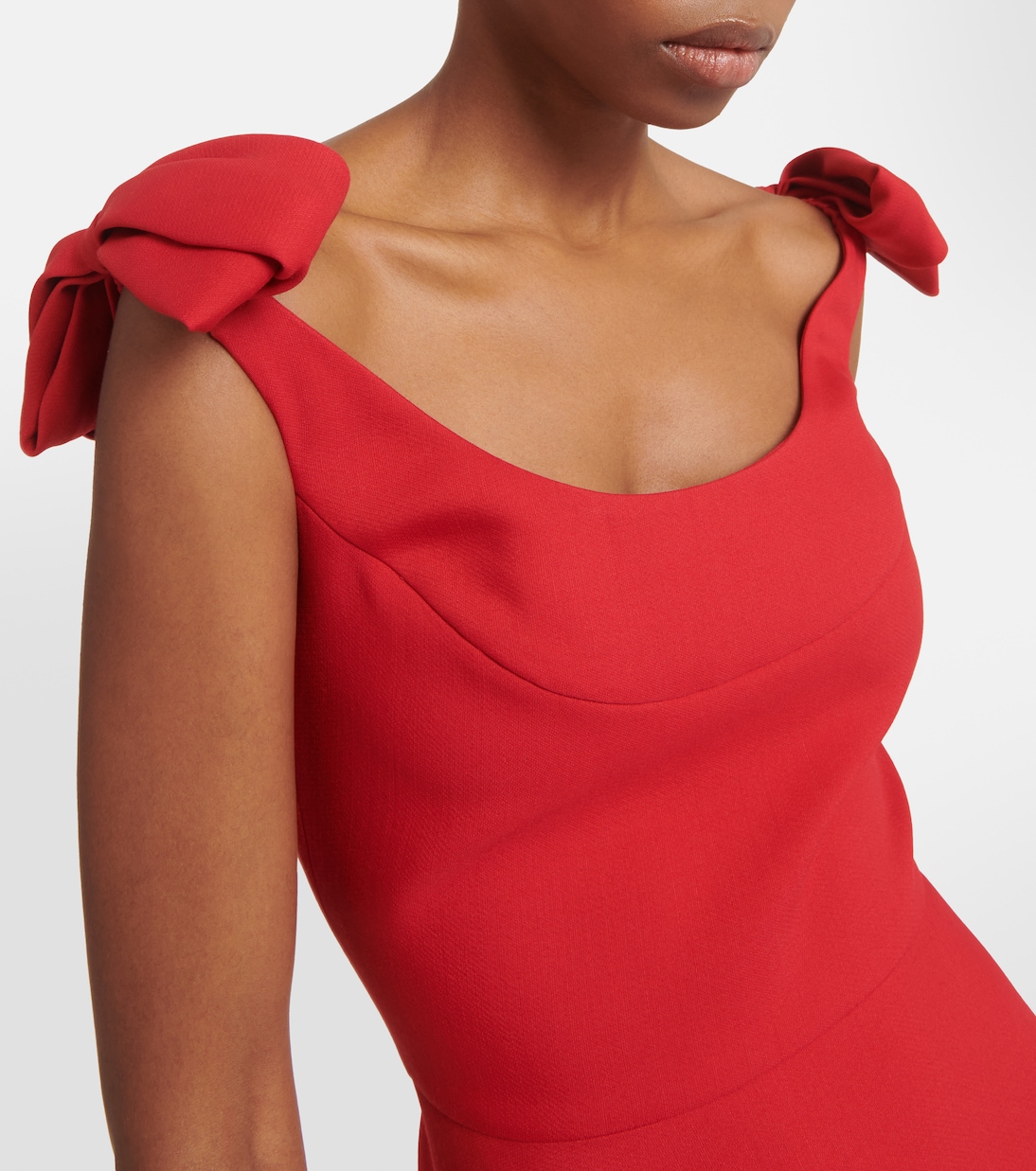 Midikleid aus Crêpe Couture | Valentino