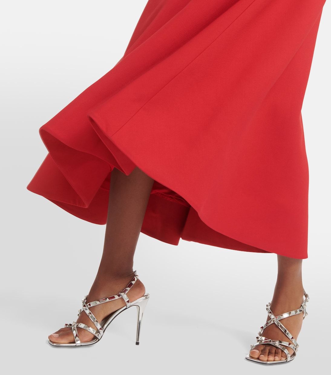 Midikleid aus Crêpe Couture | Valentino