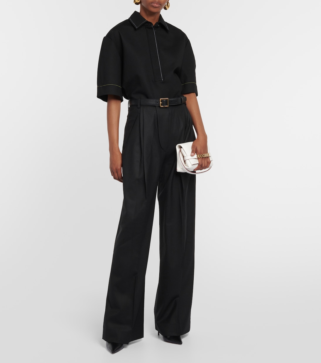 Pointed collar shirt | Victoria Beckham