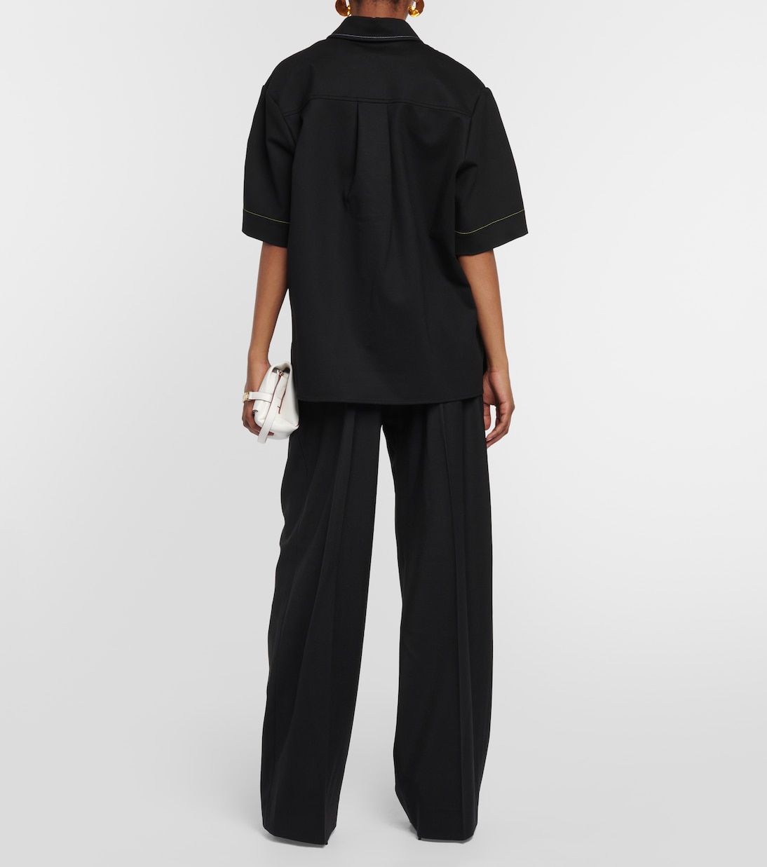 Pointed collar shirt | Victoria Beckham