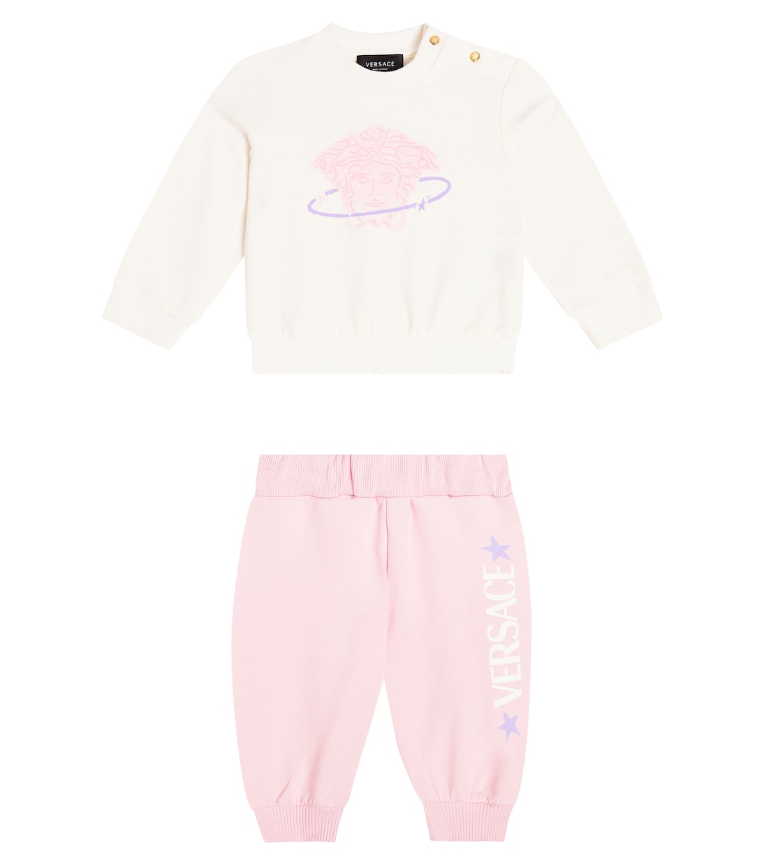 Bebé - chándal Medusa de mezcla de algodón | Versace Kids