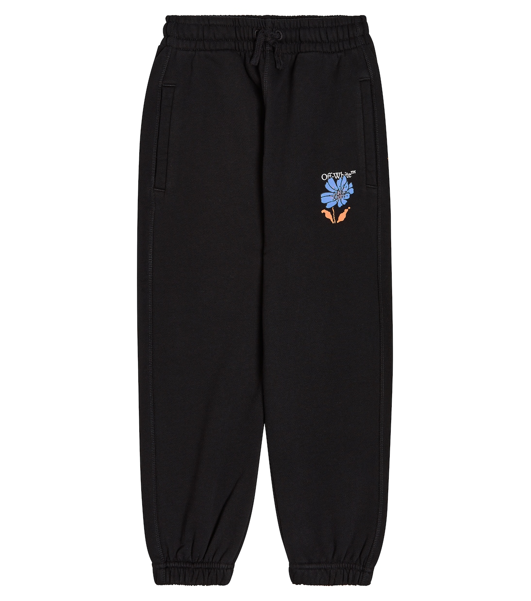 Printed cotton sweatpants | Off-White Kids