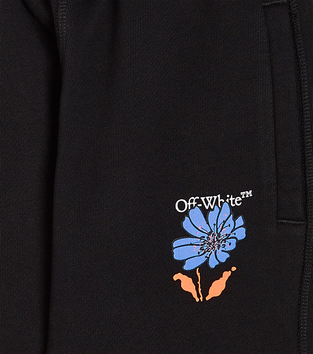 Printed cotton sweatpants | Off-White Kids