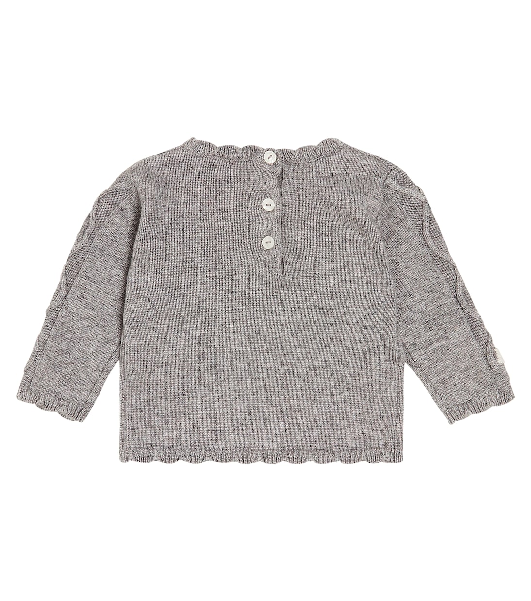Bébé – Pull brodé en laine mélangée | Tartine et Chocolat