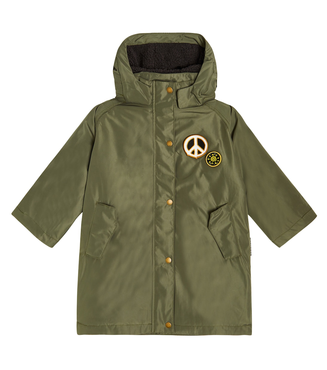 Hollah patch-appliqué coat  | Molo