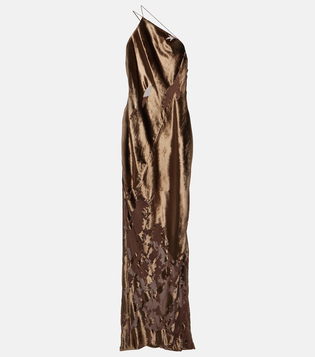 Robe longue en velours de soie | The Sei