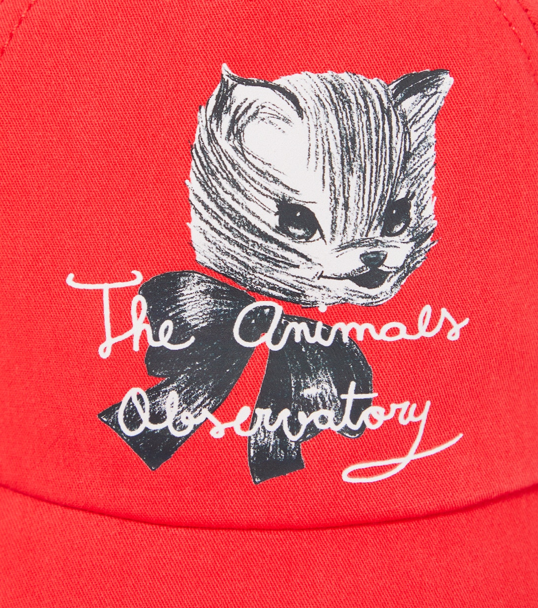 Printed cotton baseball cap | The Animals Observatory