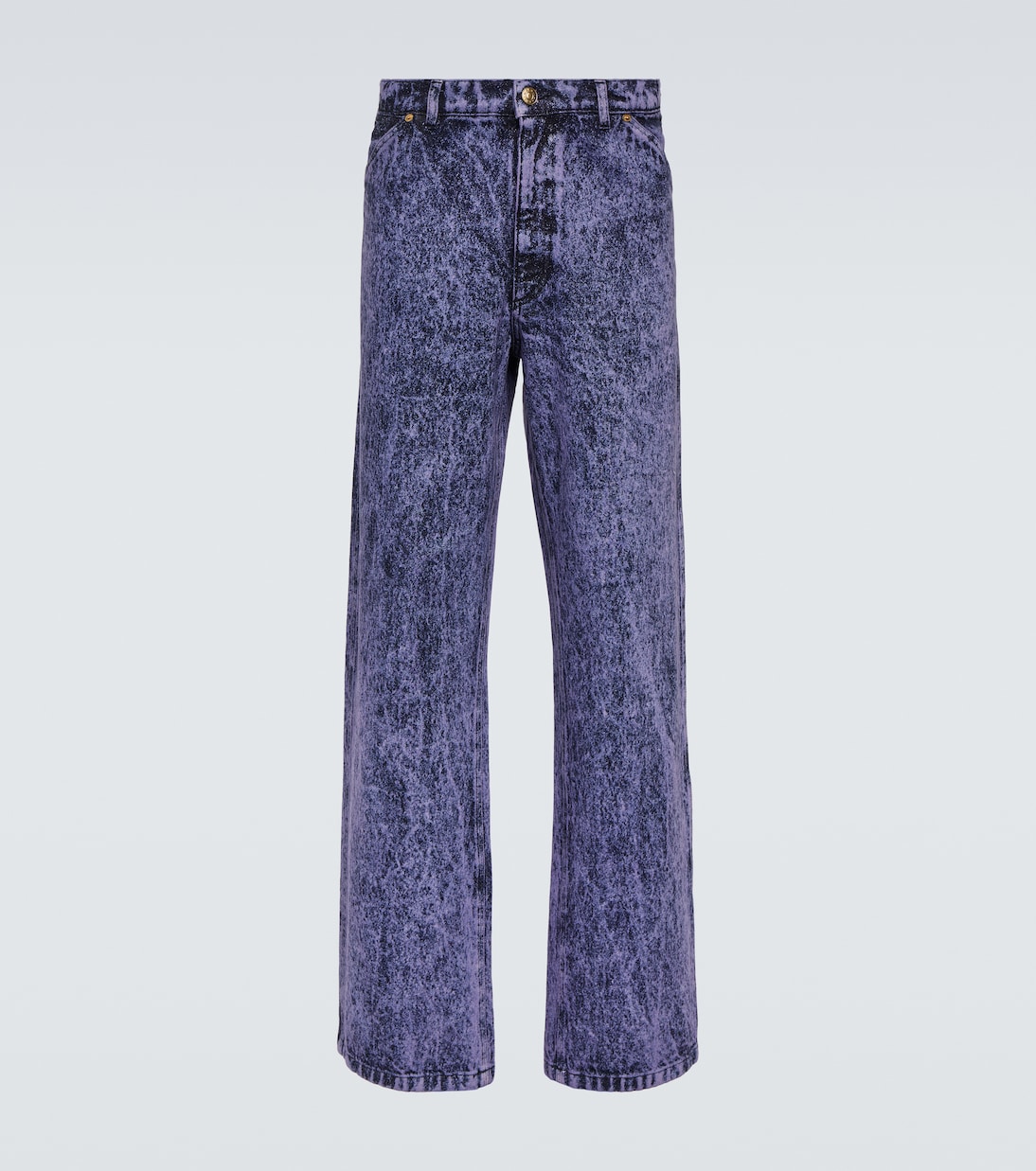 Pantalones de denim efecto mármol | Marni