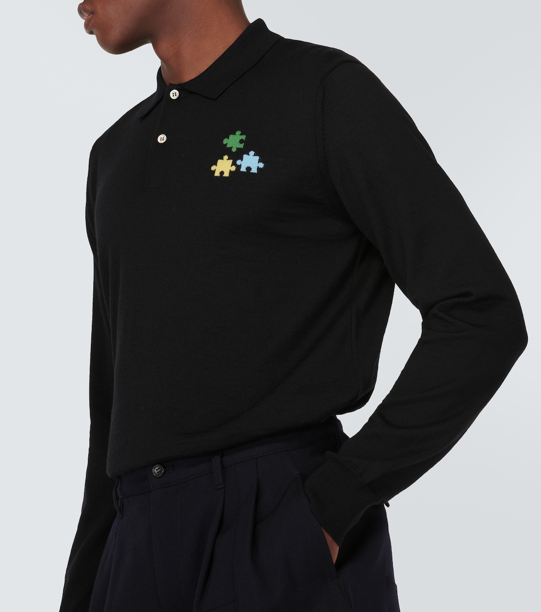 Polo en laine | Comme des Garçons Homme Deux