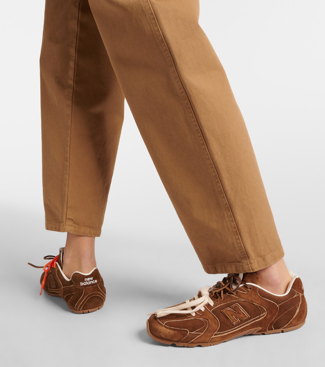 New Balance x Miu Miu 530 SL ブラウン スエード