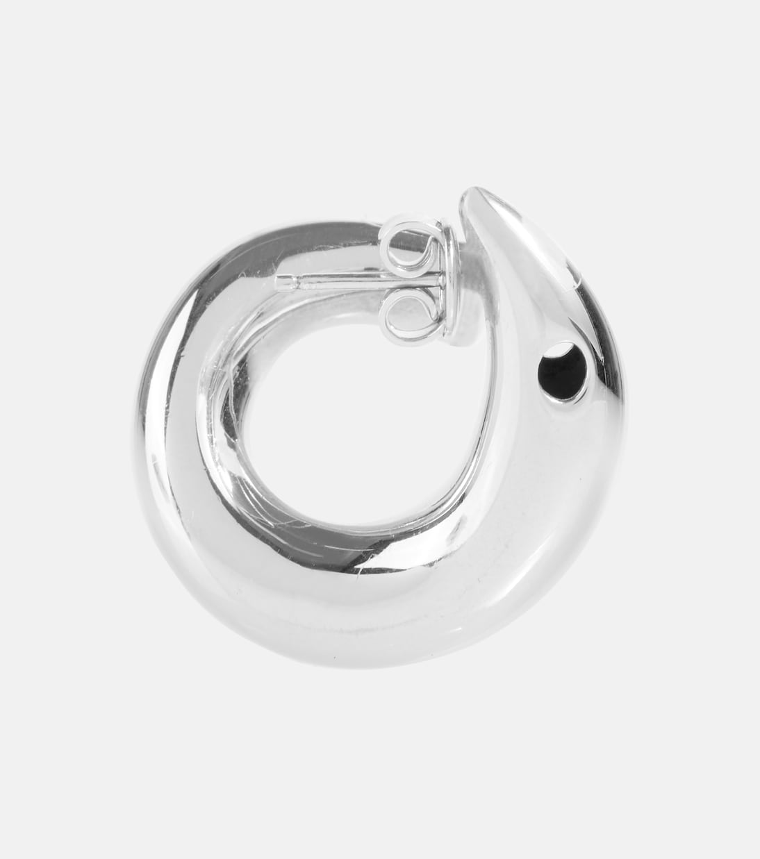 Sterling silver hoop earrings | Bottega Veneta