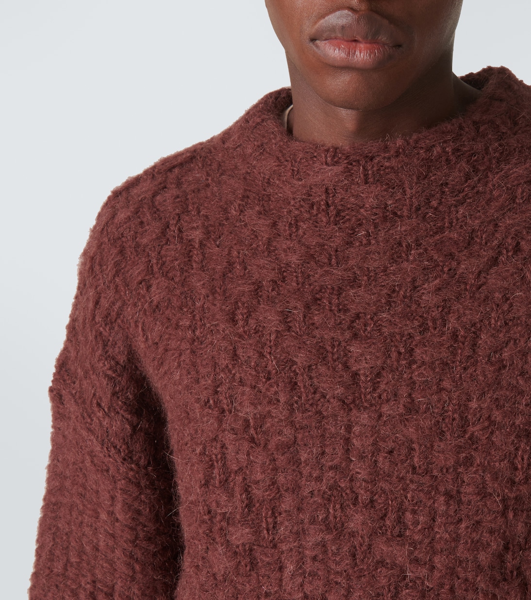 Jersey de mezcla de mohair y alpaca | Jil Sander