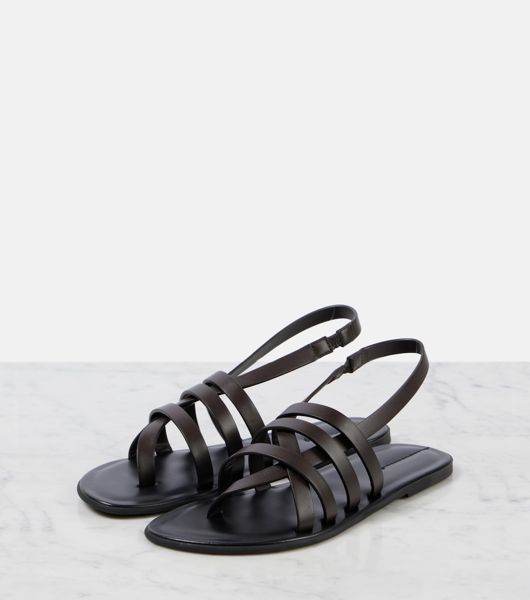 Sandales Line en cuir | The Row