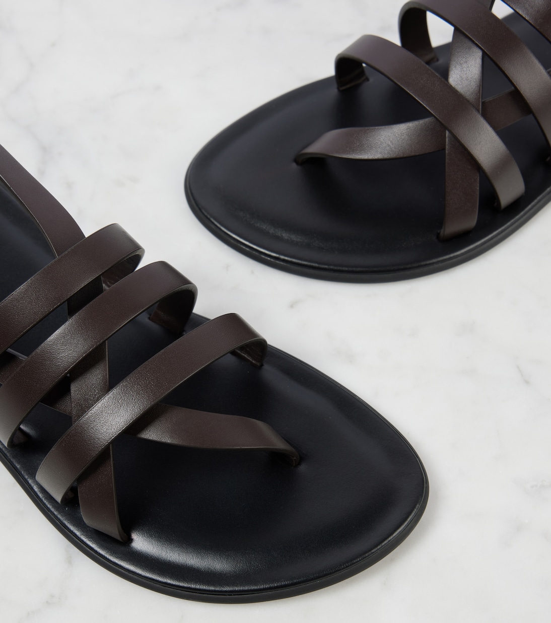 Sandales Line en cuir | The Row
