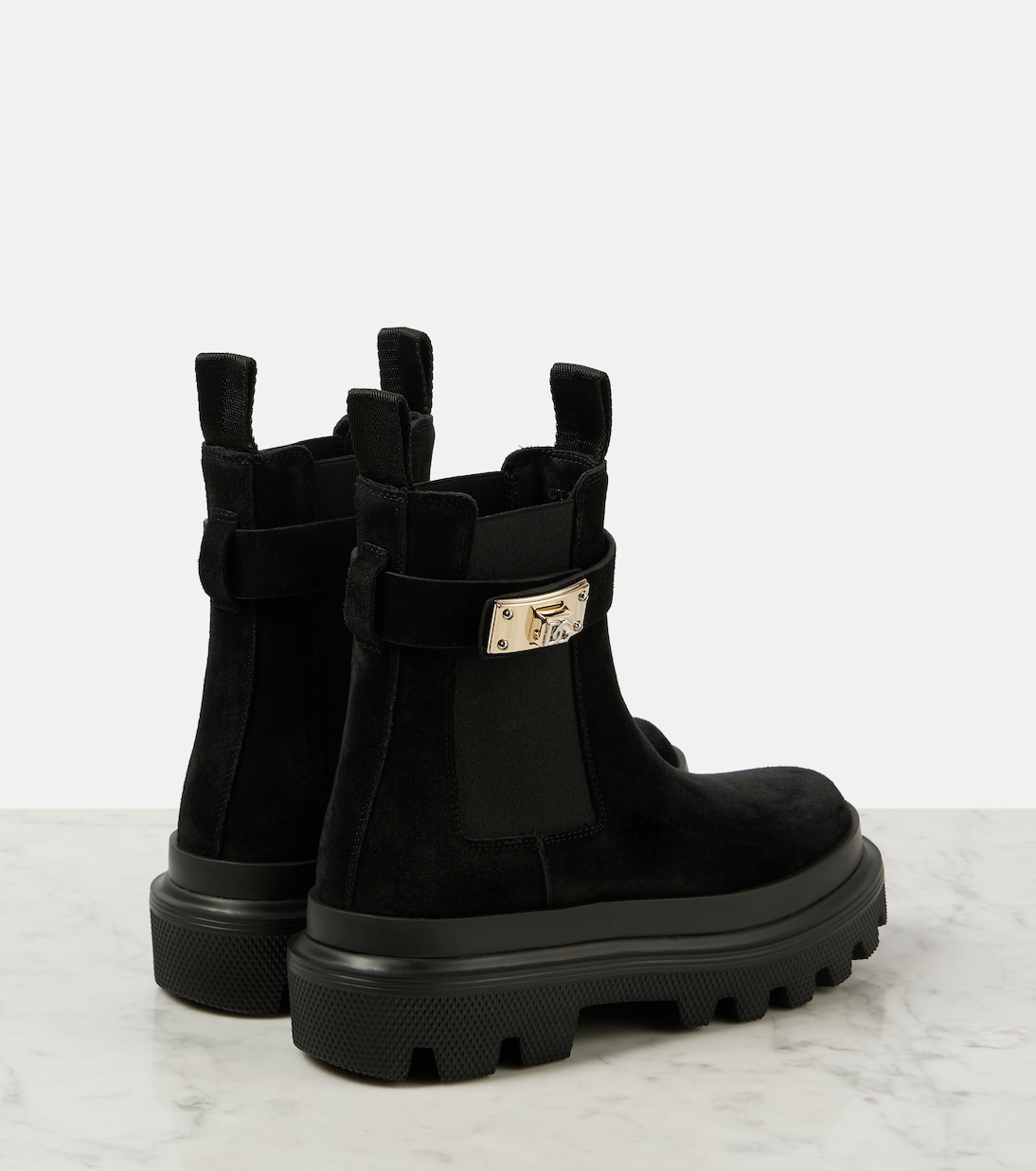 Chelsea Boots aus Veloursleder | Dolce&Gabbana
