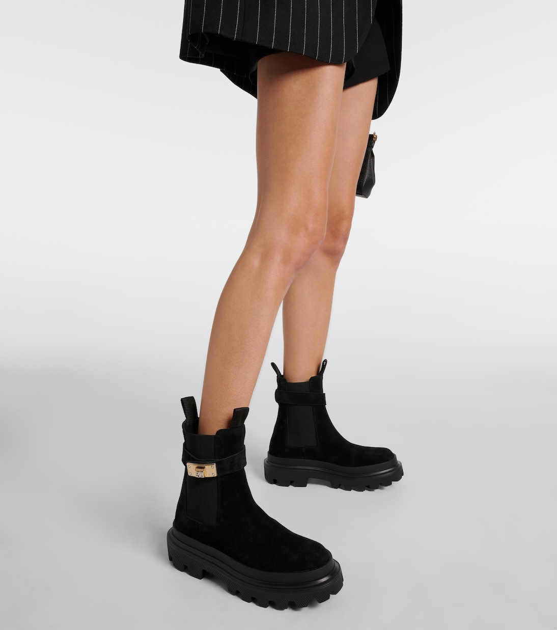 Chelsea Boots aus Veloursleder | Dolce&Gabbana