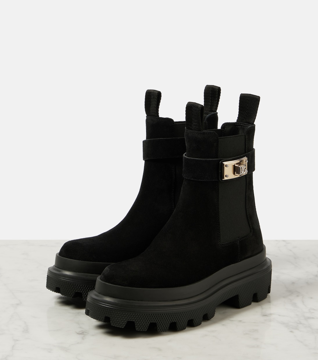 Chelsea Boots aus Veloursleder | Dolce&Gabbana