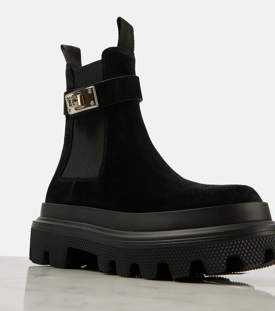 Chelsea Boots aus Veloursleder | Dolce&Gabbana