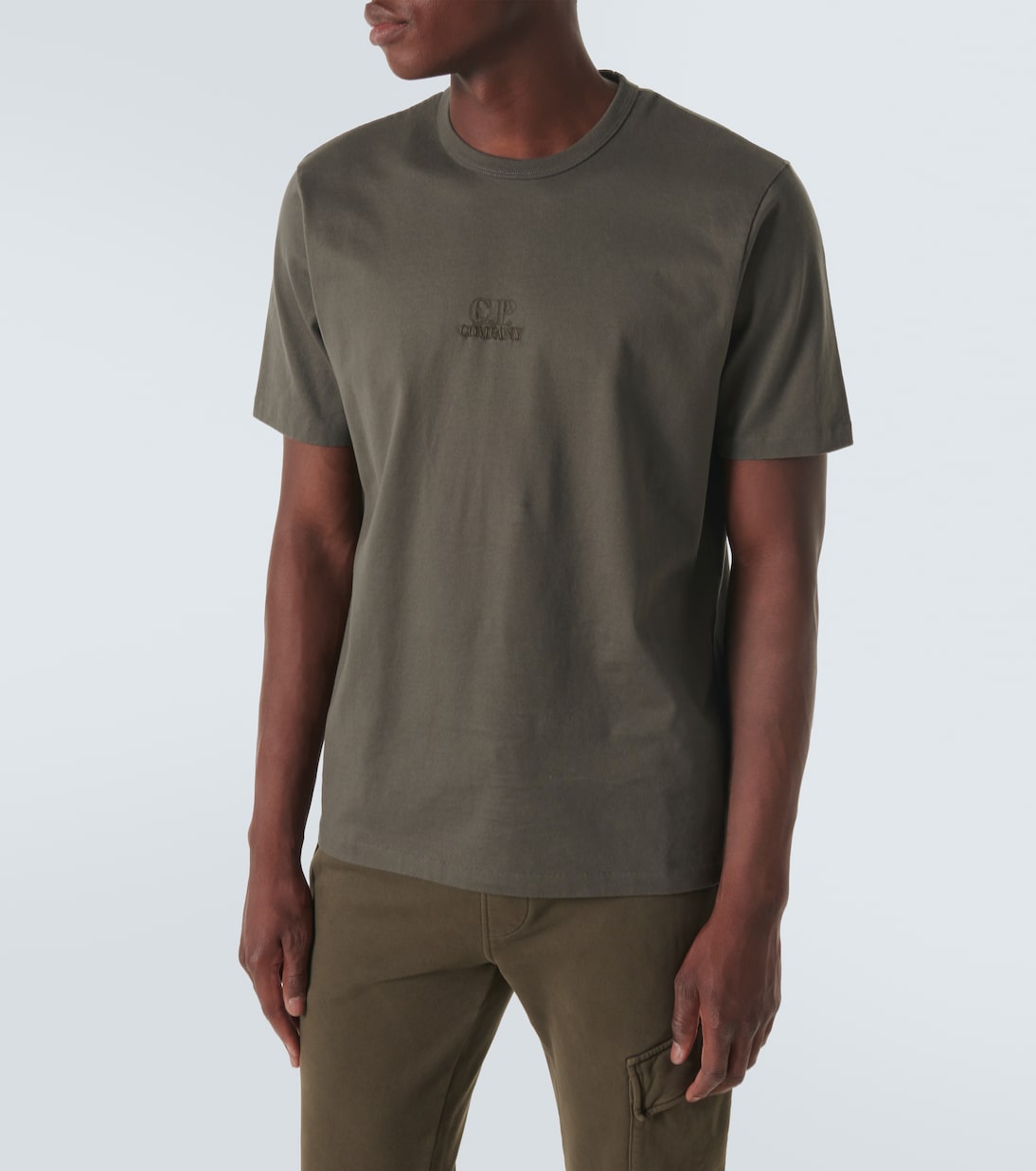 Camiseta de jersey de algodón con logo | C.P. Company