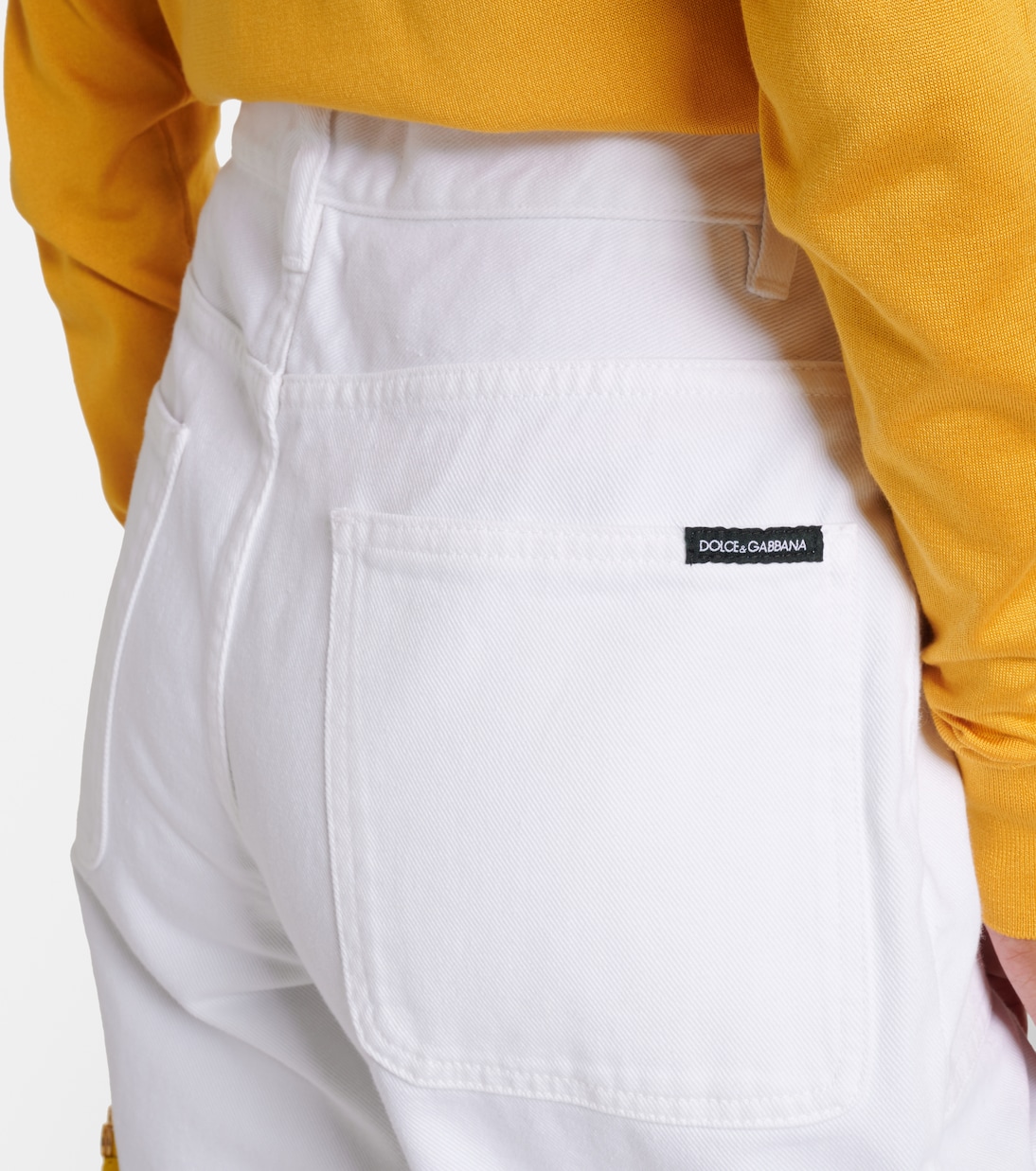 Jeans anchos de tiro alto | Dolce&Gabbana