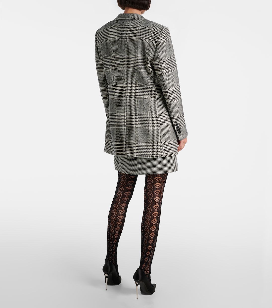 Collant in pizzo di misto cotone | Dolce&Gabbana