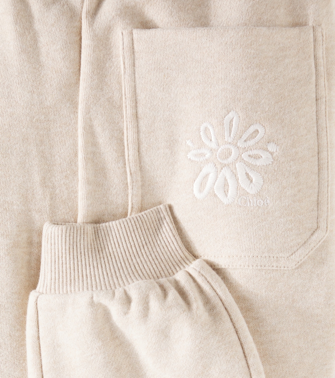 Pantalon de survêtement en coton | Chloé Kids